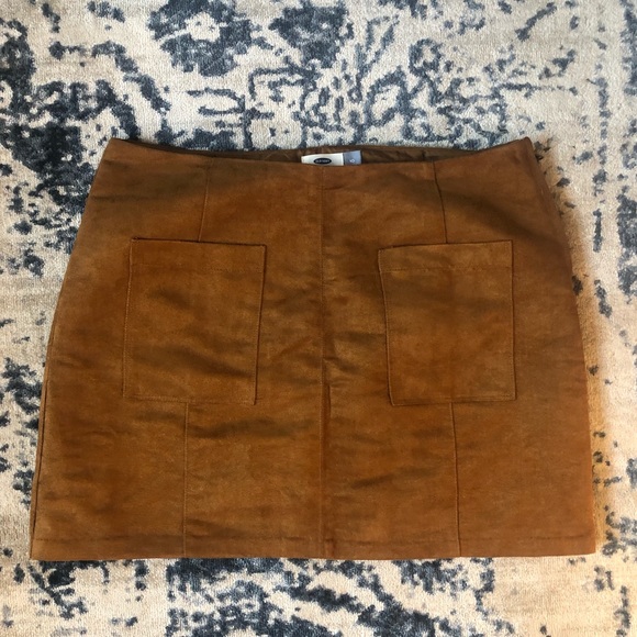 Suede Mini Skirt - Picture 4 of 11